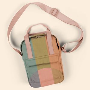[5284-DC] Mini Backpack Crossbody - 4cp Pigment Dyed Canvas