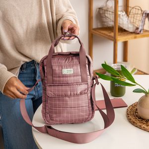 [5284-PP-4CP] Mini Crossbody Backpack (Puff Puff)
