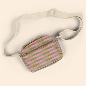 [5285-DC] Landscape Crossbody - 4cp Pigment Dyed Canvas