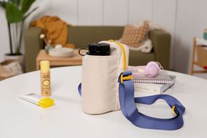 [5286-NAT] Hydration Sling Pouch (Natural Canvas)