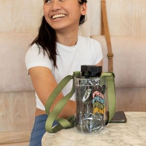 [5287-TV] Simple Hydration Sling - Clear Vinyl