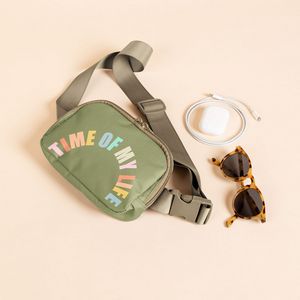 [5288-21-4CP] Simple Belt Bag (4CP Poly)