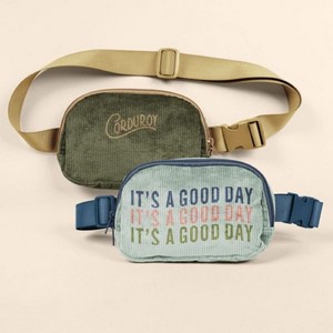 [5288-CR-1C] Simple Belt Bag (Corduroy)