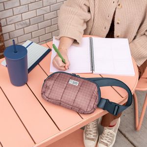 [5288-PP-4CP] Simple Belt Bag (Puff Puff)