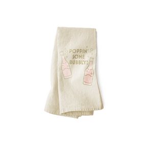 [5611-7-1C] Continued Tipsy Towel (Natural Canvas)