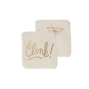 Continued Dripsy Coaster (Natural Canvas)