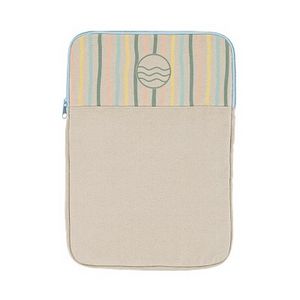 [5813-NAT] 13" Portrait Laptop Sleeve (Natural Canvas)