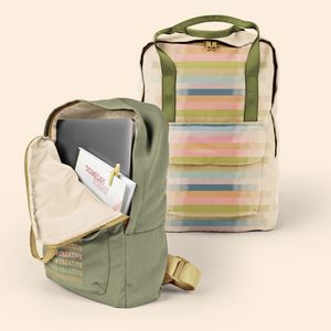 [5885-DC-4CP] Everyday Backpack - 4cp Pigment Dyed Canvas
