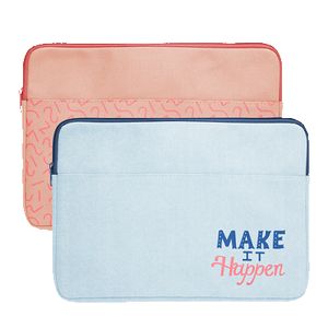 [5913-CC-1C] 13" Portrait Laptop Sleeve (Colored Canvas)