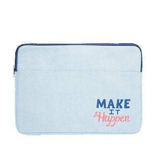[5913-DN-1C] 13" Portrait Laptop Sleeve (Denim)