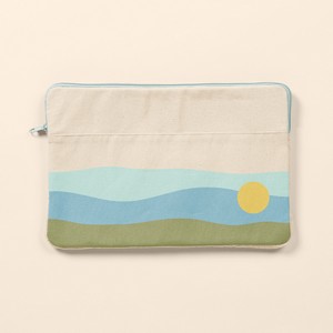 [5915-10-1C] Continued Laptop Sleeves - Natural Canvas - Large 15"