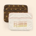 13" Zippered Pocket Laptop Sleeve (Corduroy)