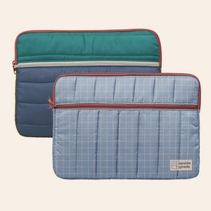 [5943-PP-4CP] 13" Zippered Pocket Laptop Sleeve (Puff Puff)