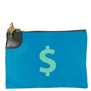 [9251-01-EV-1C] 10.5"x7" Bank Bag w/Standard Swing Lock