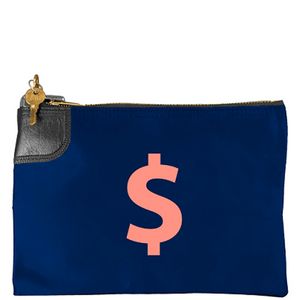 [9251-02-EV-1C] 10.5"x9" Expanded Vinyl Bank Bag w/Standard Swing Lock