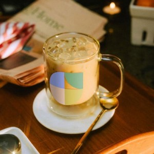 [9498-DIRECT-1C] Created Co. 12oz Cove Glass Mug