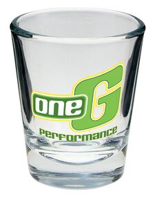 [9500-0101-1C] 1.5 Oz. Clear Glass Shot Glass