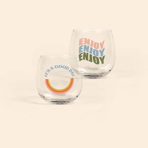 16.75 Oz. Stemless Wine Glass