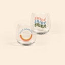 16.75 Oz. Stemless Wine Glass