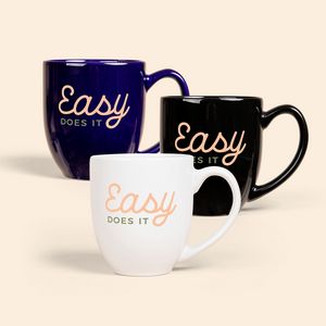 [9728-DIRECT-1C] Solid-Color Bistro Ceramic Mug 16 Oz.