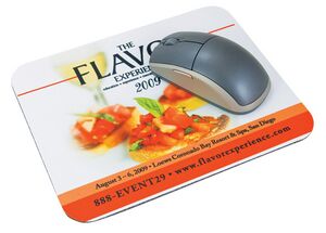 [9800-0221-4CP] 9"x7 1/4" 4CP Natural Rubber Mousepad