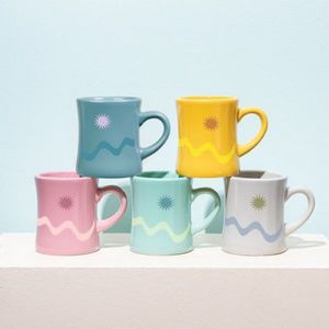 [9851-DECAL-1D] 10 Oz. Diner Mug