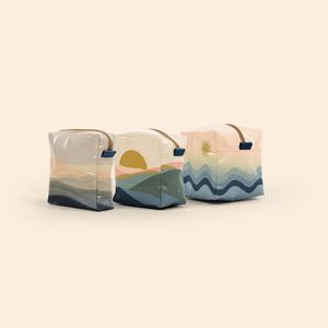 [MOD3PK-RC] Mod Pouch Set Of 3 - Laminated Non-Woven Rpet