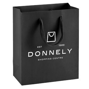 Ribbon Handle Eurotote Bags - 8"x4"x10"