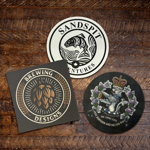 [HO1023 HO1025] Beverage Coasters - 35pt