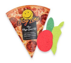 Seeded Paper Pizza Kit