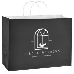 Deluxe Coloured Shopping Bags - 16"x6"x12"