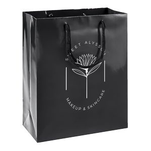 High Gloss Shopping Bags - 5.25"x3.25"x8.375"
