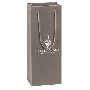 Matte Laminate Shopping Bags - 5"x3.5"x13.25"