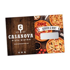 Scratch and Win Cards - 4"x6"