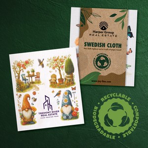Swedish Cloth with Sleeve