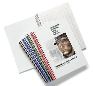 [JB1012] Plastic Coil Journals - 5"x7"