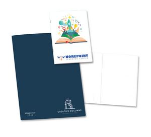 [JB1031] Stone Paper Stitched Workbooks - 5"x7"