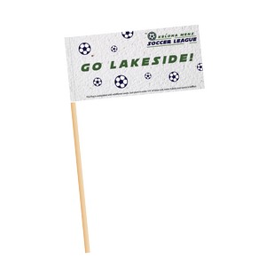 Seeded Paper Flags