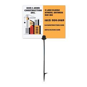 [SG1011] Econo Step Sign - 8.5" x 11"