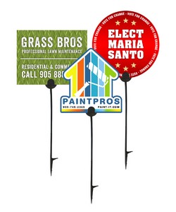 Econo Step Signs - 9" Round / Square