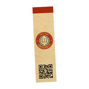 [WD1001] Direct Print Wood Bookmark