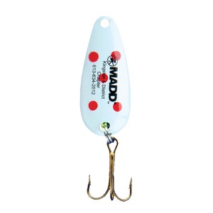 [GS1018-22] Lucky Strike® Mini Lure in A Tube - white/red dots