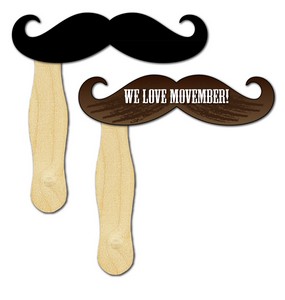 Movember Moustache Hand Sign