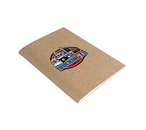 [JB1034 JB1036] Kraft & Epic Black Stitched Workbooks - 8.5"x11"