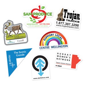 Custom Shaped Magnets - Up to 12" sq