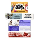 Vinyl Banners - 24"x96"