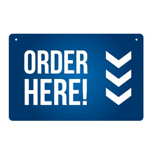 Styrene Signs – up to 15"x20"