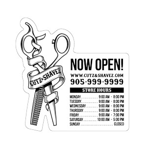 Styrene Signs – up to 45"x45"