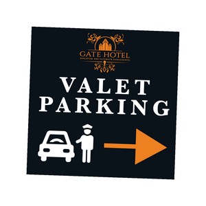 [SG1038] Corplast Signs - 22"x22"