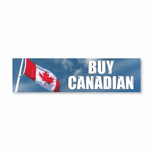 Stock Canada Vinyl Bumper - Buy Canadian